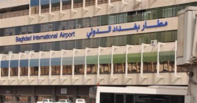 احتراق محرك طائرة عراقية أثناء هبوطها في مطار بغداد دون إصابات
